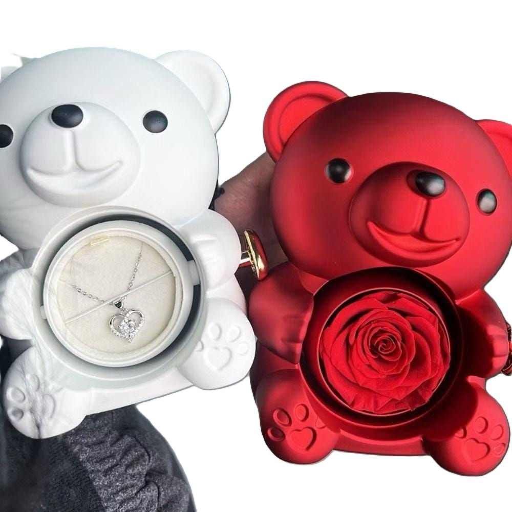 TEKTAŞ YÜZÜKLÜ AYI HEDİYE KUTUSU