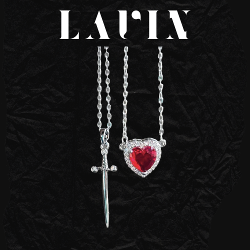 KILIÇ-KALP SEVGİLİ KOLYE