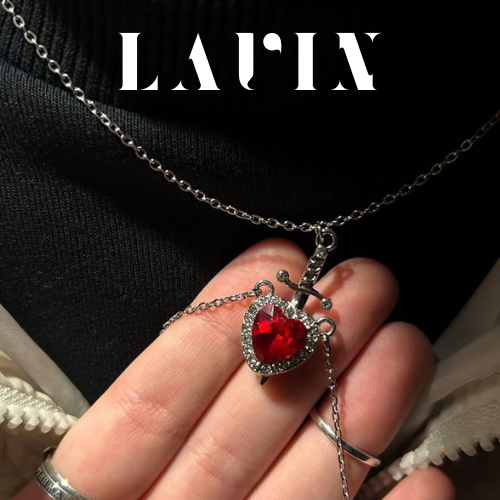 KILIÇ-KALP SEVGİLİ KOLYE